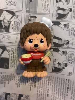 Monchhichi Boy as Ramen Chef Rokimoto x Monchhichi "Cup of fun”